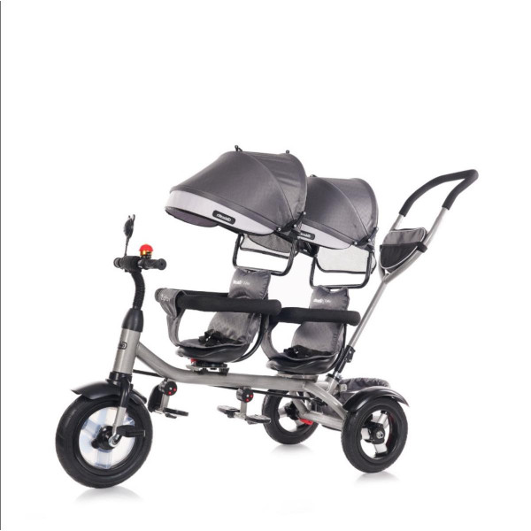 CHIPOLINO TRICIKL ZA BLIZANCE 2PLAY SILVER GREY TRK2P0244SG 