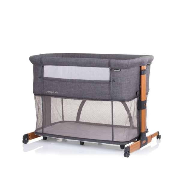 CHIPOLINO KOLIJEVKA MOMMY `N ME GRAPHITE/WOOD KOSMM0231GT 