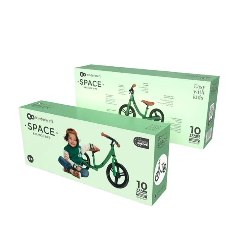 KINDERKRAFT BICIKL SPACE LIGHT GREEN 44322 