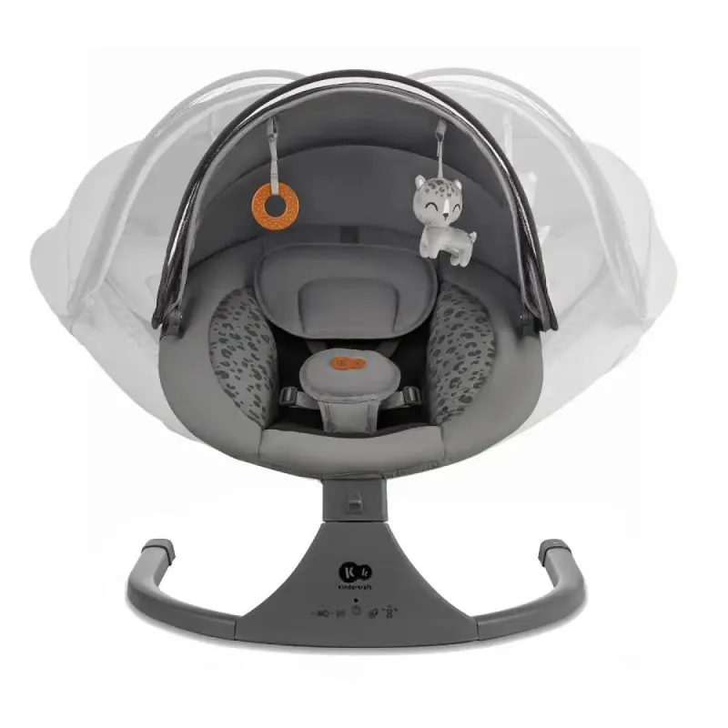 KINDERKRAFT ELEKTRICNA NJANJALICA LUMI 2 DARK GREY 43213