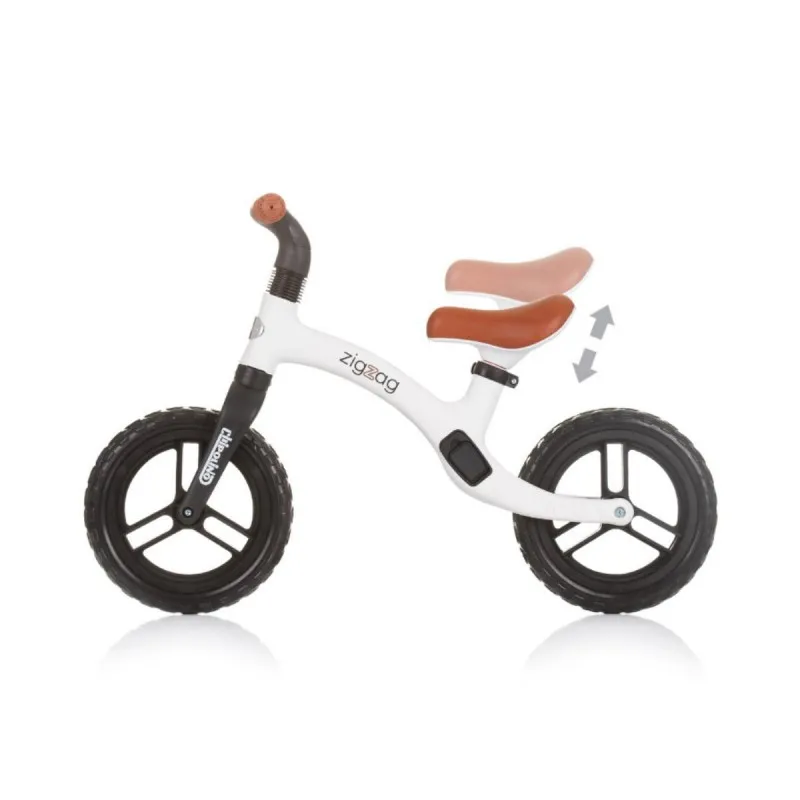 CHIPOLINO BALANS BICIKL ZIG ZAG BLACK/WHITE DIKZZ02402BW