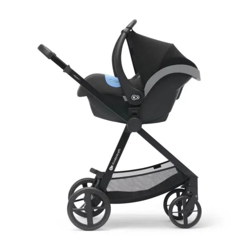 KINDERKRAFT KOLICA 3U1 NEWLY MINK PRO CLASSIC BLACK 43205 