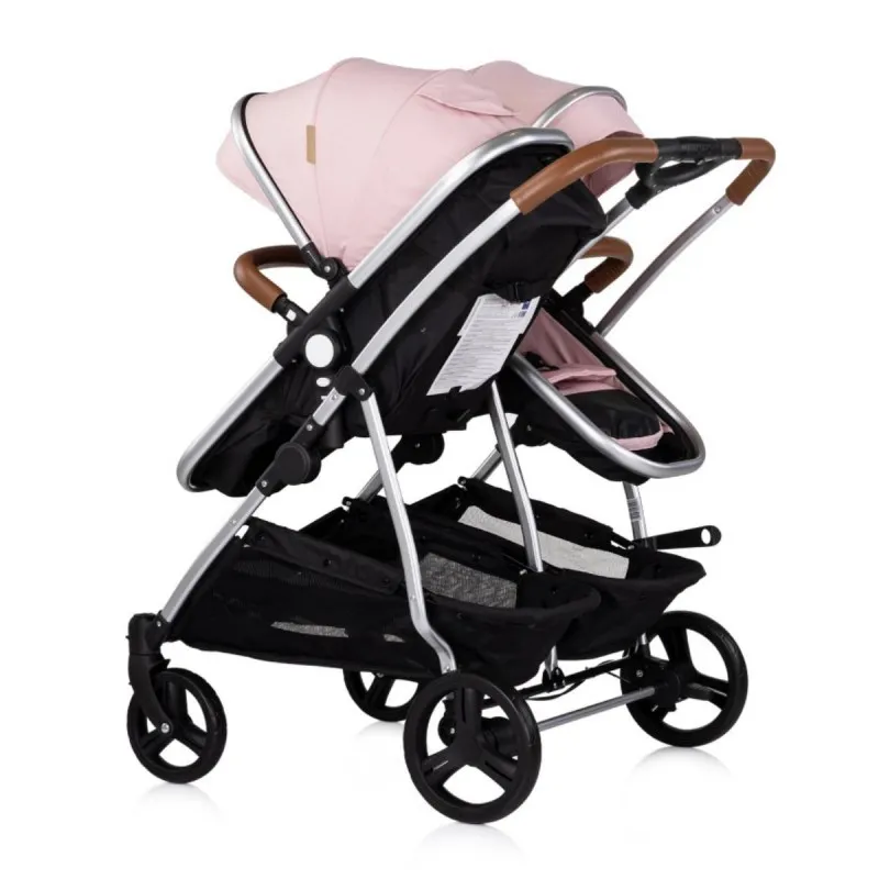 CHIPOLINO KOLICA DUO SMART PINK MARSHMELLOW KBDS02506PM