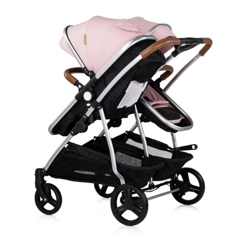 CHIPOLINO KOLICA DUO SMART PINK MARSHMELLOW KBDS02506PM