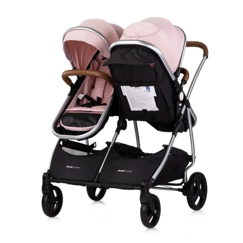 CHIPOLINO KOLICA DUO SMART PINK MARSHMELLOW KBDS02506PM