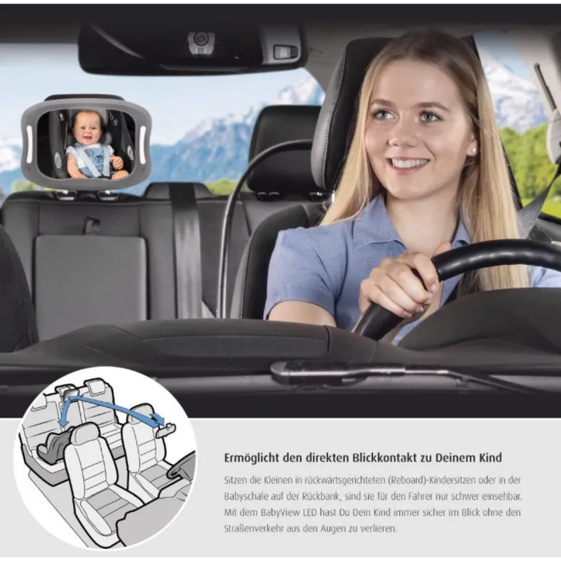 REER RETROVIZOR ZA AUTO SA LED SVJETLOM 86101