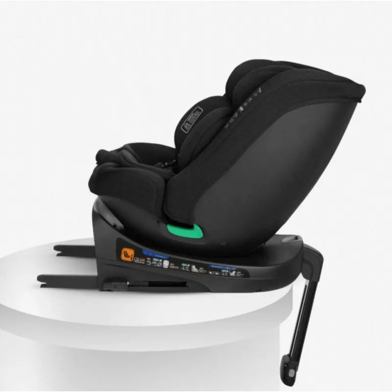 KIKKA BOO AUTOSJEDALICA I-SECURE I-SIZE BLACK 31002100073