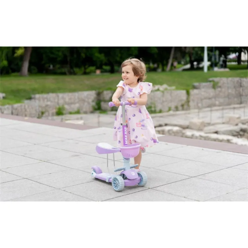 KIKKA BOO TROTINET/ROMOBIL BONBON 3U1 CANDY PINK 31006010094