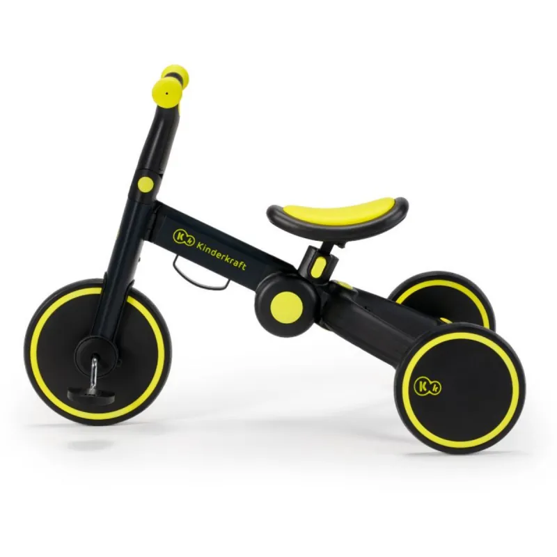 KINDERKRAFT SKLOPIVI TRICIKL 4TRIKE BLACK VOLT 31882 