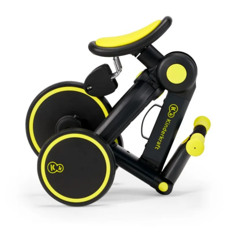 KINDERKRAFT SKLOPIVI TRICIKL 4TRIKE BLACK VOLT 31882 