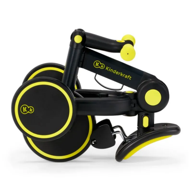 KINDERKRAFT SKLOPIVI TRICIKL 4TRIKE BLACK VOLT 31882 