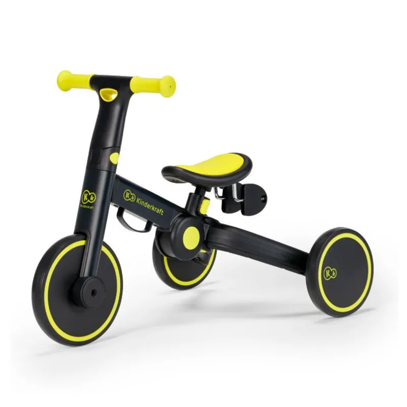 KINDERKRAFT SKLOPIVI TRICIKL 4TRIKE BLACK VOLT 31882 