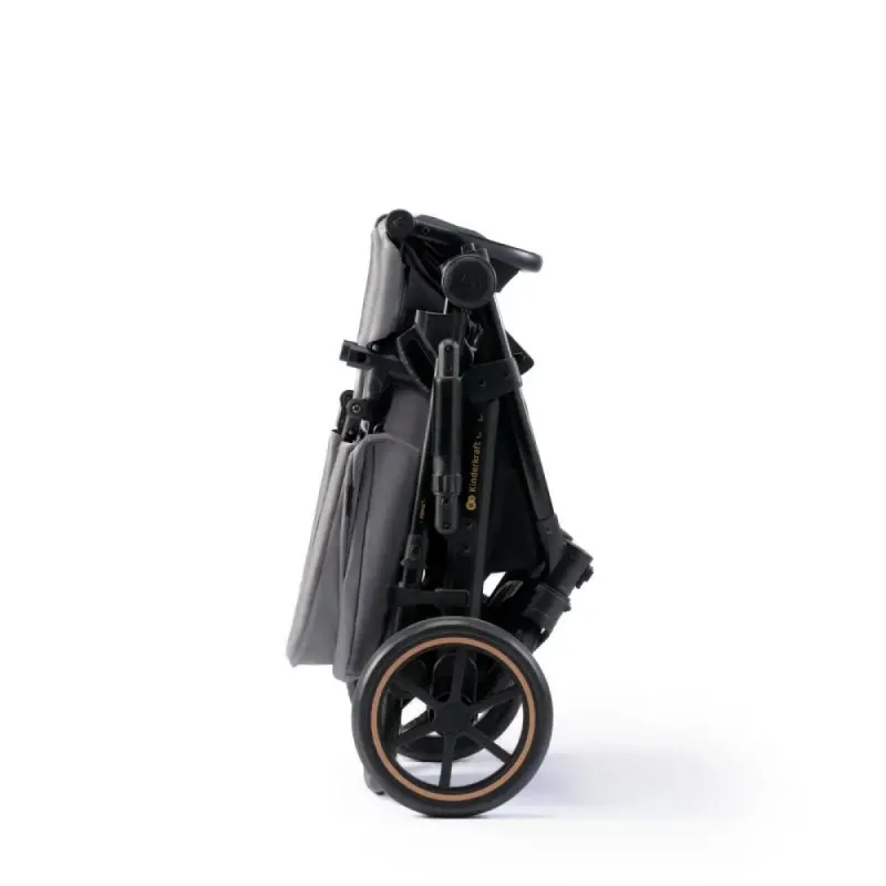 KINDERKRAFT KOLICA 3U1 PRIME 2 MINK PRO SHADOW GREY 41238 