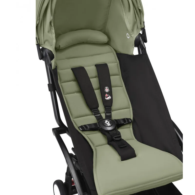 STOKKE YOYO3 SASIJA/KONSTRUKCIJA BLACK I SPORTSKO SJEDISTE 6+ COLOR PACK OLIVE 
