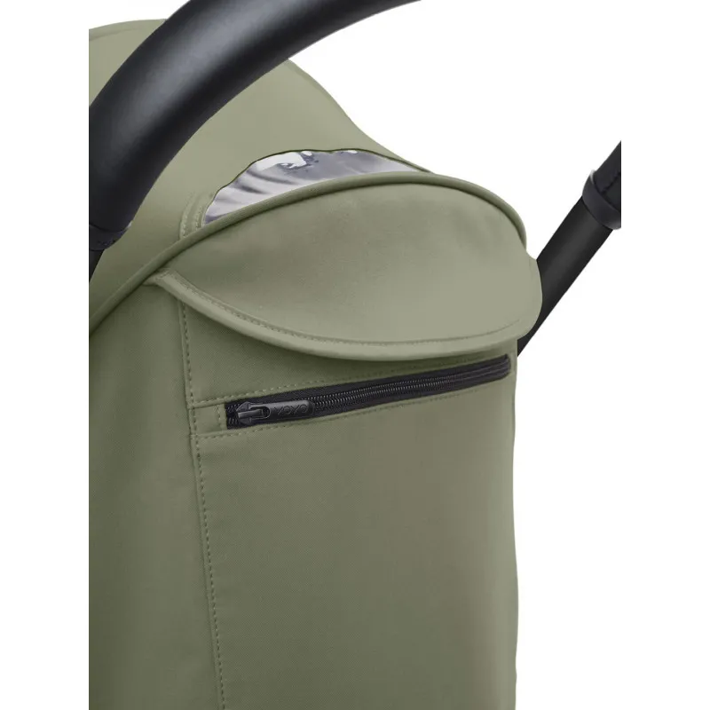 STOKKE YOYO3 SASIJA/KONSTRUKCIJA BLACK I SPORTSKO SJEDISTE 6+ COLOR PACK OLIVE 
