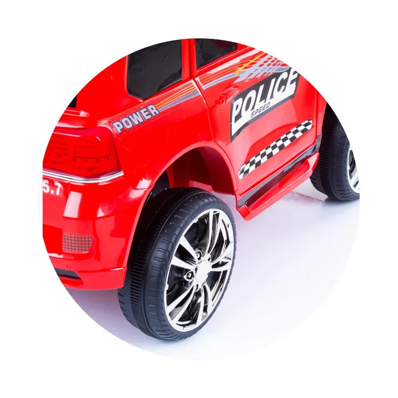 CHIPOLINO AUTO NA AKUMULATOR POLICE PATROL RED ELJPPL0233R 