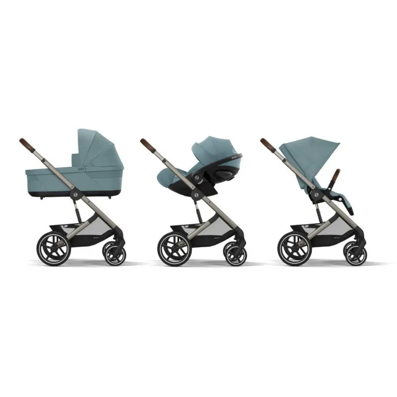 CYBEX KOLICA BALIOS 3U1 STORMY BLUE LIGHT I AUTOSJEDALICA CLOUD G I-SIZE PLUS 