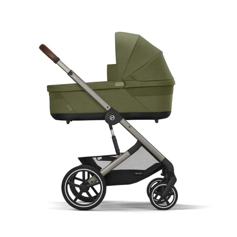 CYBEX KOLICA BALIOS 3U1 MOSS GREEN KHAKI SA SJEDALICOM CLOUD G I-SIZE PLUS MOON BLACK