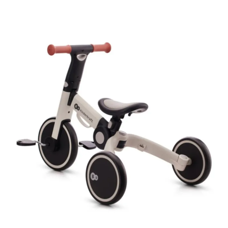 KINDERKRAFT SKLOPIVI TRICIKL 4TRIKE SILVER GREY 37426