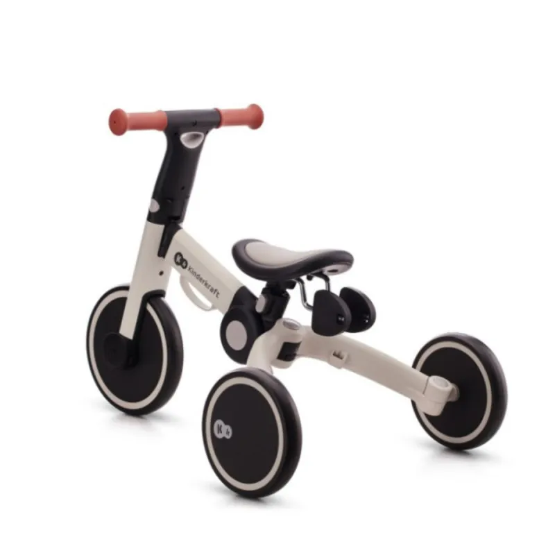 KINDERKRAFT SKLOPIVI TRICIKL 4TRIKE SILVER GREY 37426