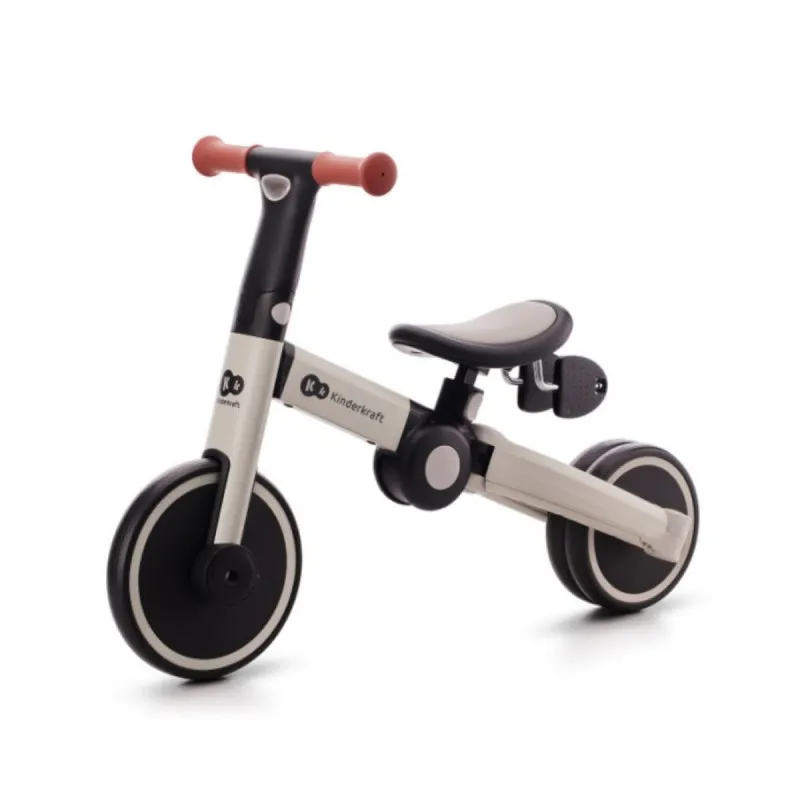 KINDERKRAFT SKLOPIVI TRICIKL 4TRIKE SILVER GREY 37426