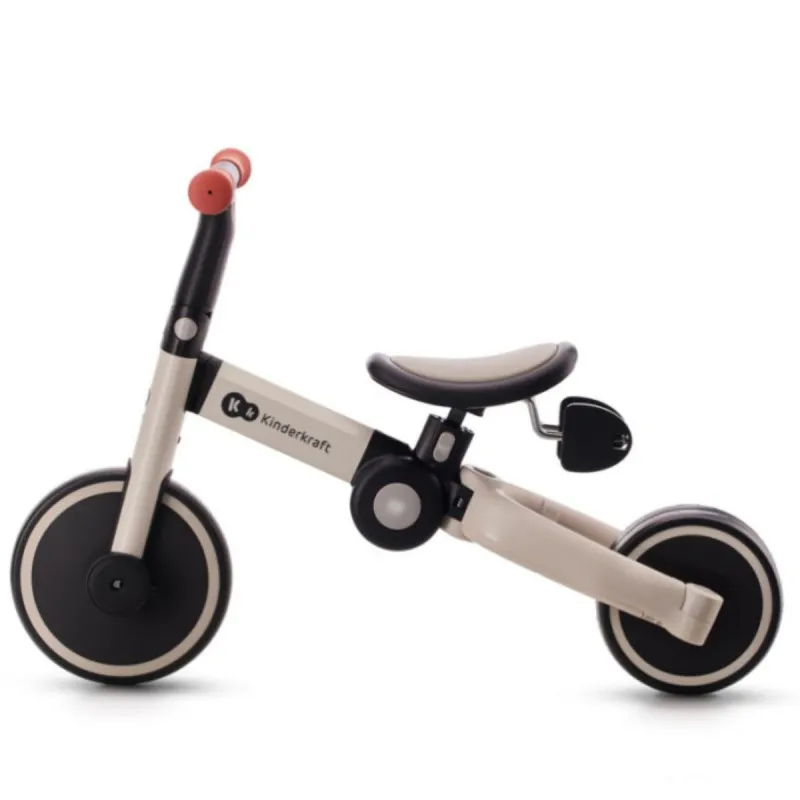 KINDERKRAFT SKLOPIVI TRICIKL 4TRIKE SILVER GREY 37426