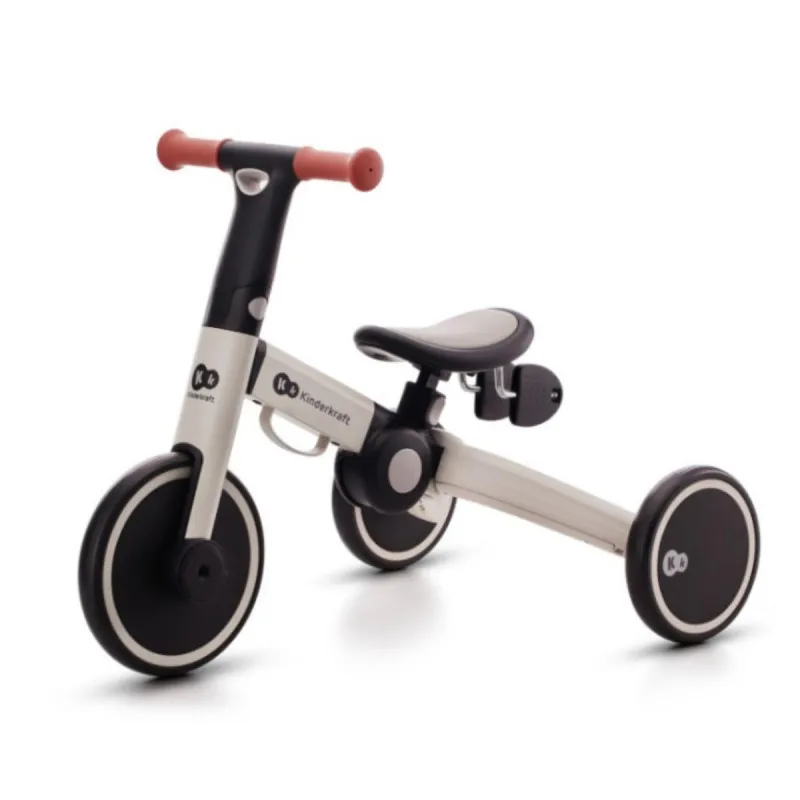 KINDERKRAFT SKLOPIVI TRICIKL 4TRIKE SILVER GREY 37426