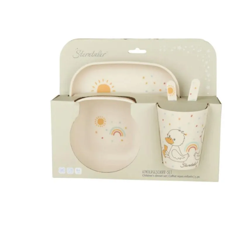 STERNTALER SET ZA HRANU DUCK EDDA ECRU 000908 6802477 
