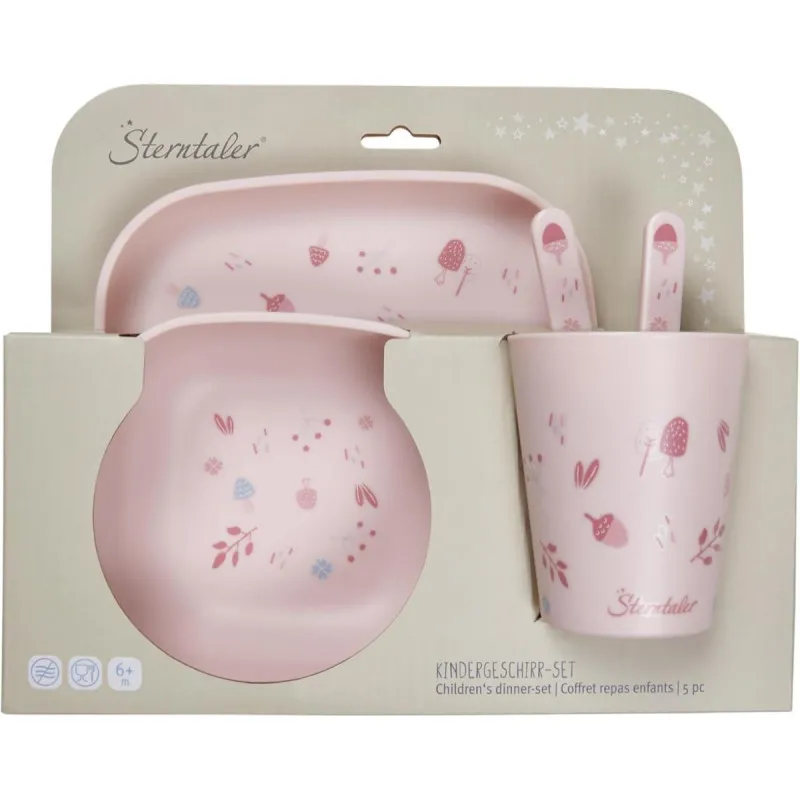 STERNTALER SET ZA HRANU HANNI QUARZROSA 000799 6802572 