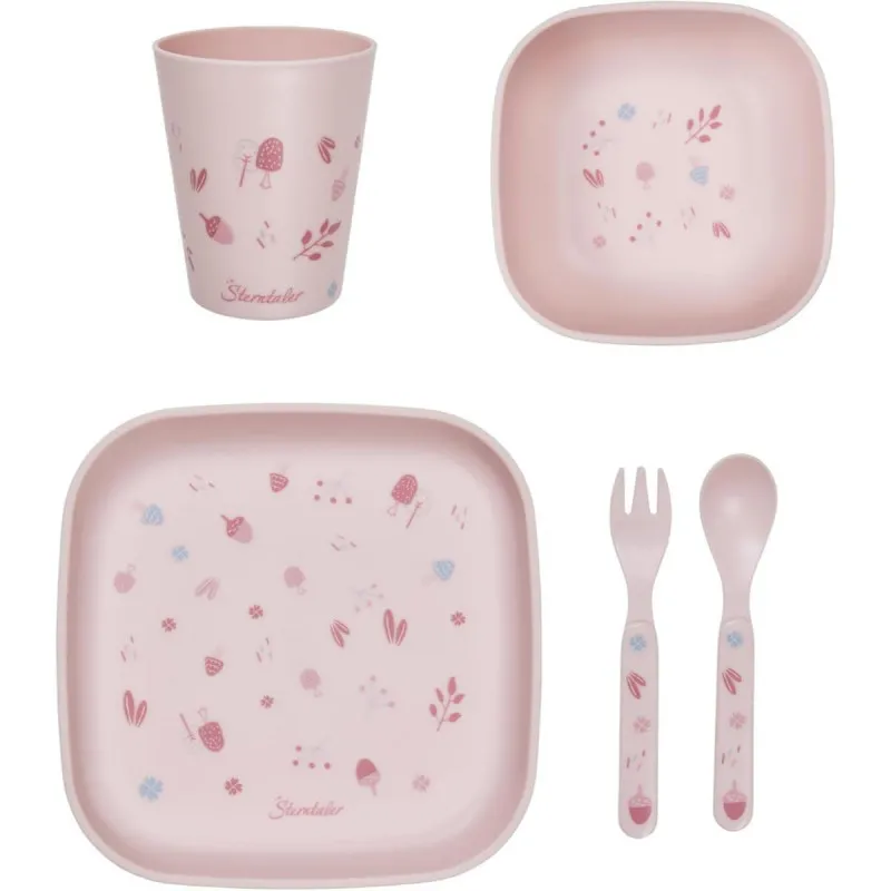 STERNTALER SET ZA HRANU HANNI QUARZROSA 000799 6802572 