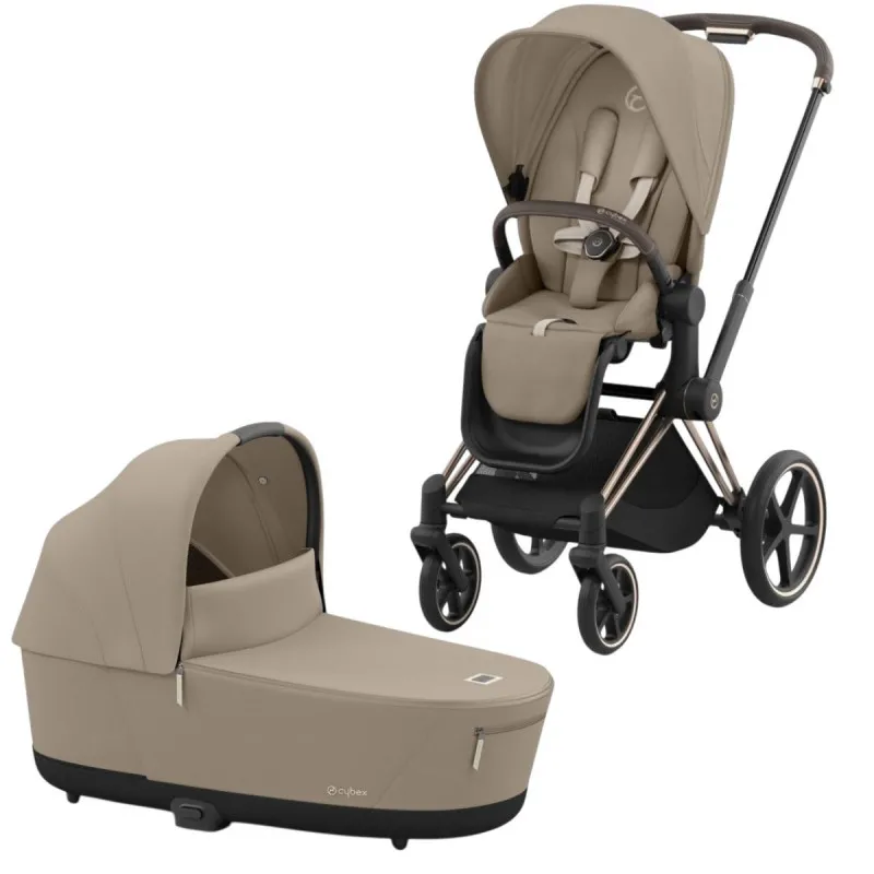 CYBEX KOLICA 2U1 PRIAM COZY BEIGE(SASIJA ROSE GOLD)