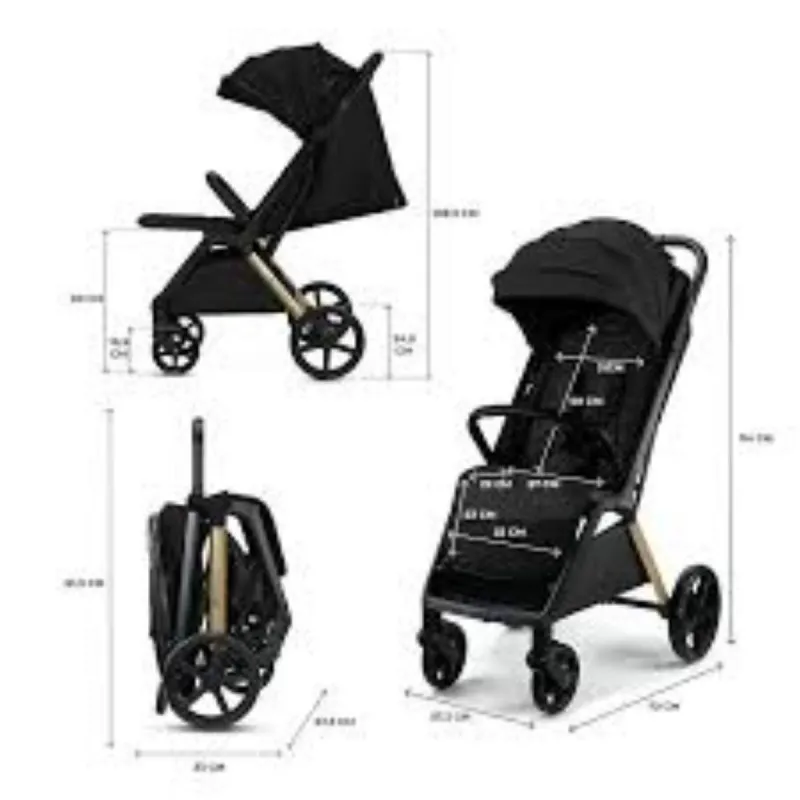 KINDERKRAFT KOLICA LOOM INK BLACK 47228 