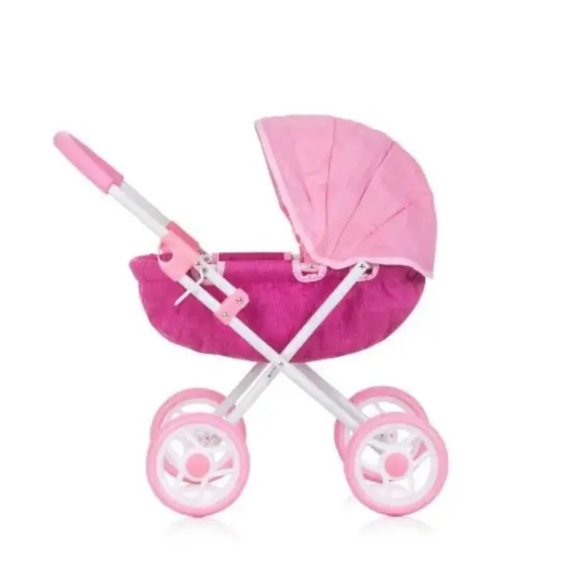 CHIPOLINO KOLICA ZA LUTKE DAISY PINK LINEN KZKDZ02402PP