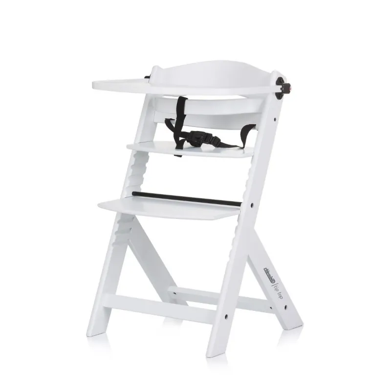 CHIPOLINO STOLICA ZA HRANJENJE TIP TOP WHITE WOOD STHTT0242WH