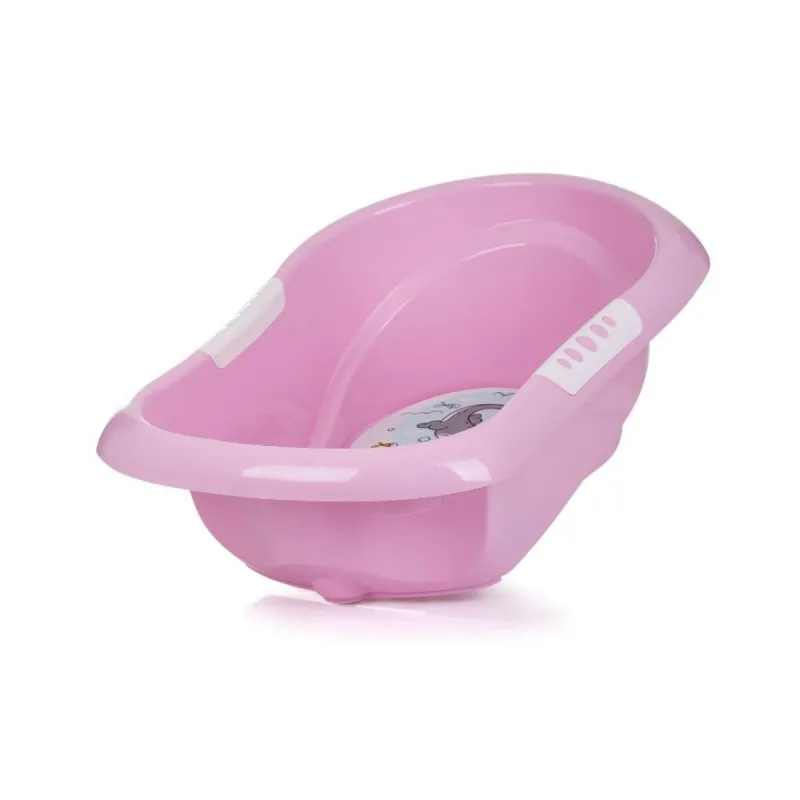 CHIPOLINO KADA NOEMI PINK SA STALKOM I DODATAK ZA KUPANJE PINK I POSUDA ZA POLIJEVANJE LITTLE FISH PINK