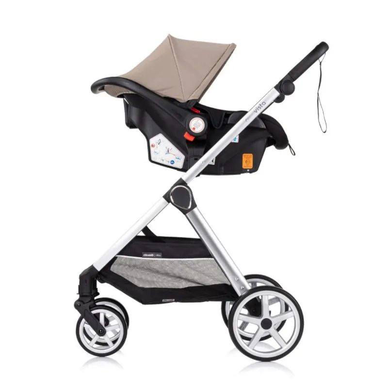 CHIPOLINO KOLICA VISTA 3U1 TIRAMISU KKVS02503TR