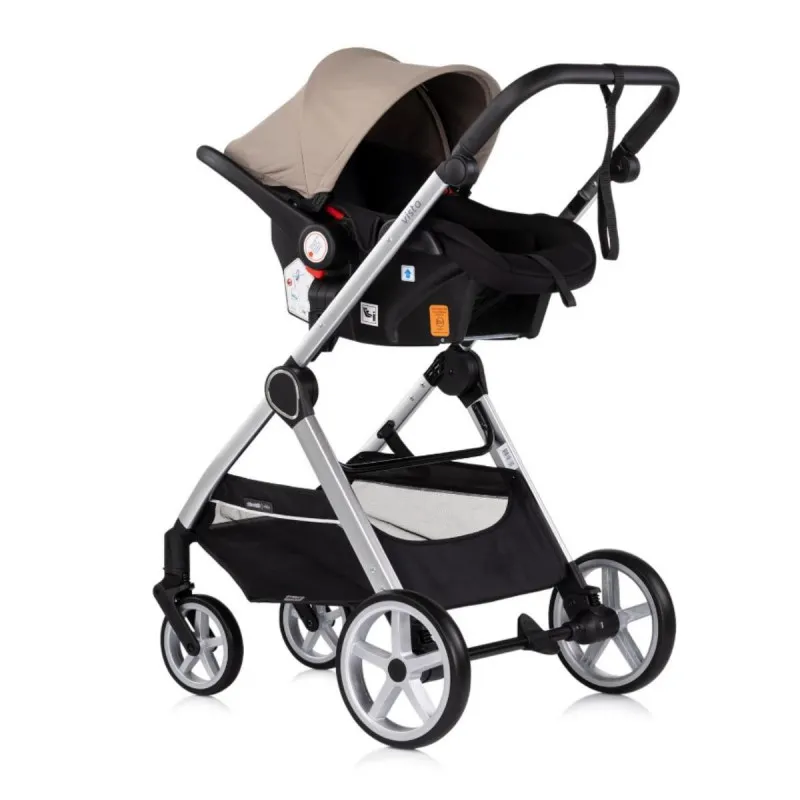 CHIPOLINO KOLICA VISTA 3U1 TIRAMISU KKVS02503TR