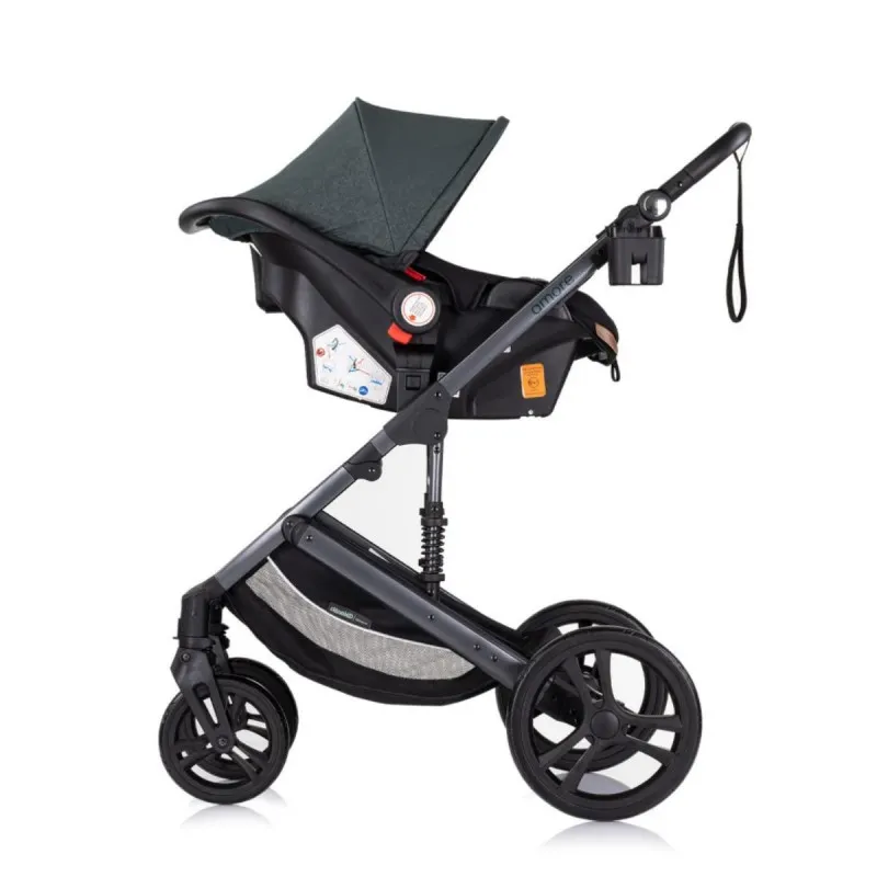 CHIPOLINO KOLICA AMORE BASIL KKAM02505BA I AUTOSJEDALICA AMORE BASIL STKAM02505BA