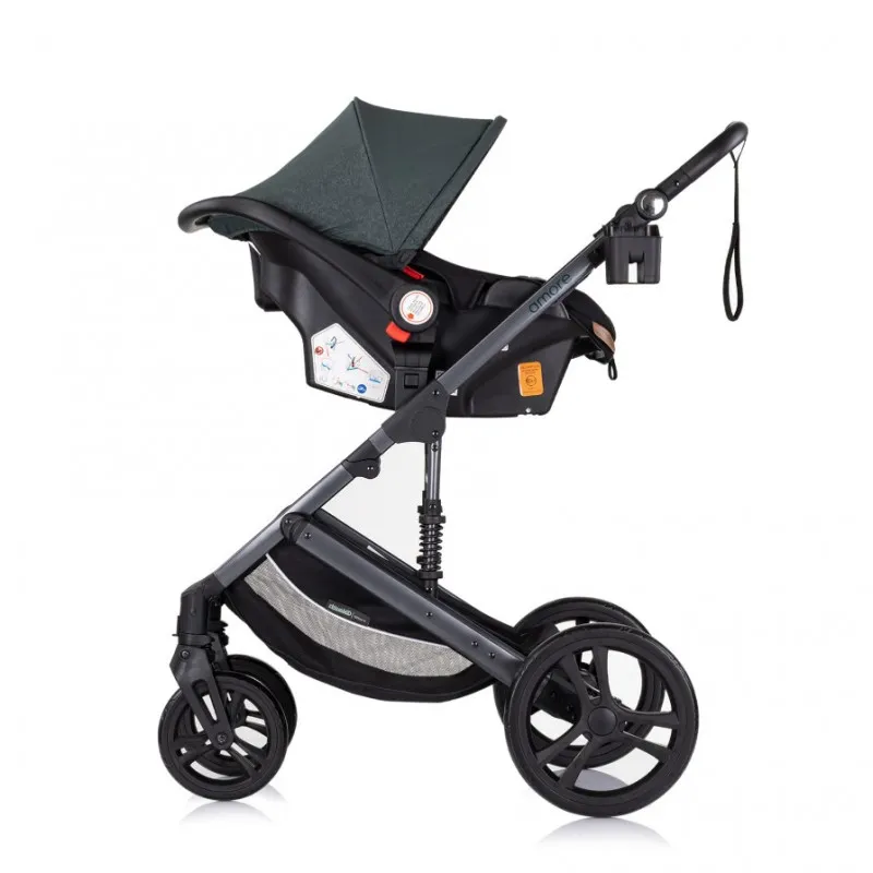 CHIPOLINO KOLICA AMORE 3U1 + BAZA ZA AUTOSJEDALICU