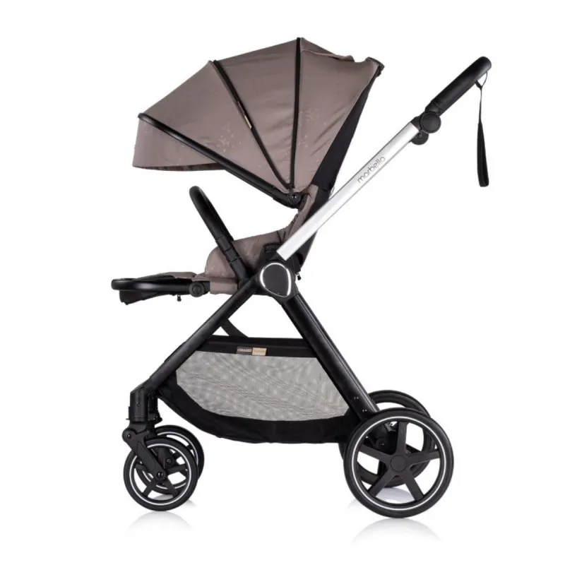 CHIPOLINO KOLICA MARBELLA TIRAMISU 3U1 + BAZA ZA AUTOSJEDALICU 