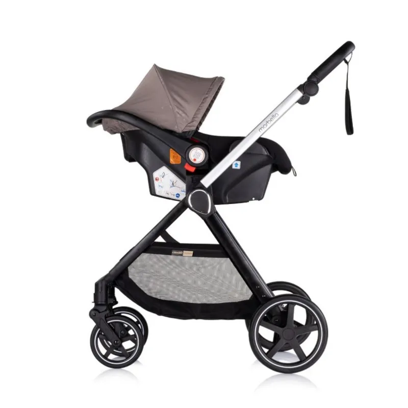 CHIPOLINO KOLICA MARBELLA TIRAMISU 3U1 + BAZA ZA AUTOSJEDALICU 