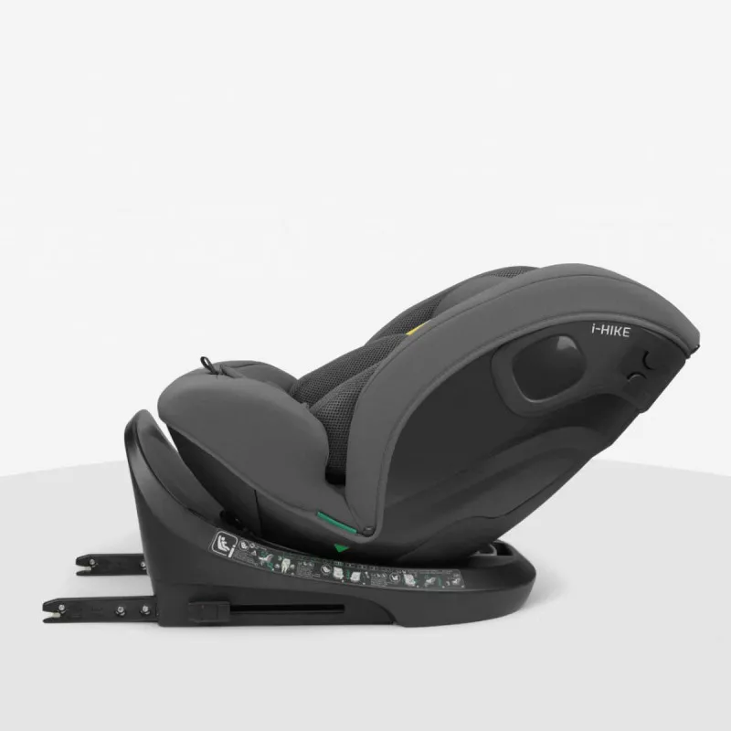 KIKKA BOO AUTOSJEDALICA I-HIKE I-SIZE DARK GREY 2025 31002100078