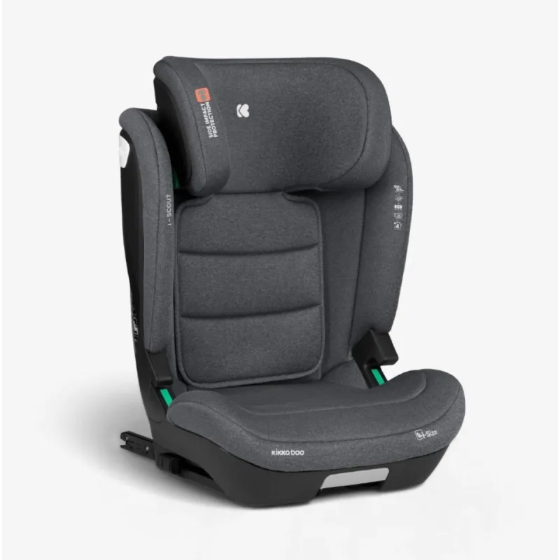 KIKKA BOO AUTOSJEDALICA I-SCOUT I-SIZE DARK GREY 41002150020 