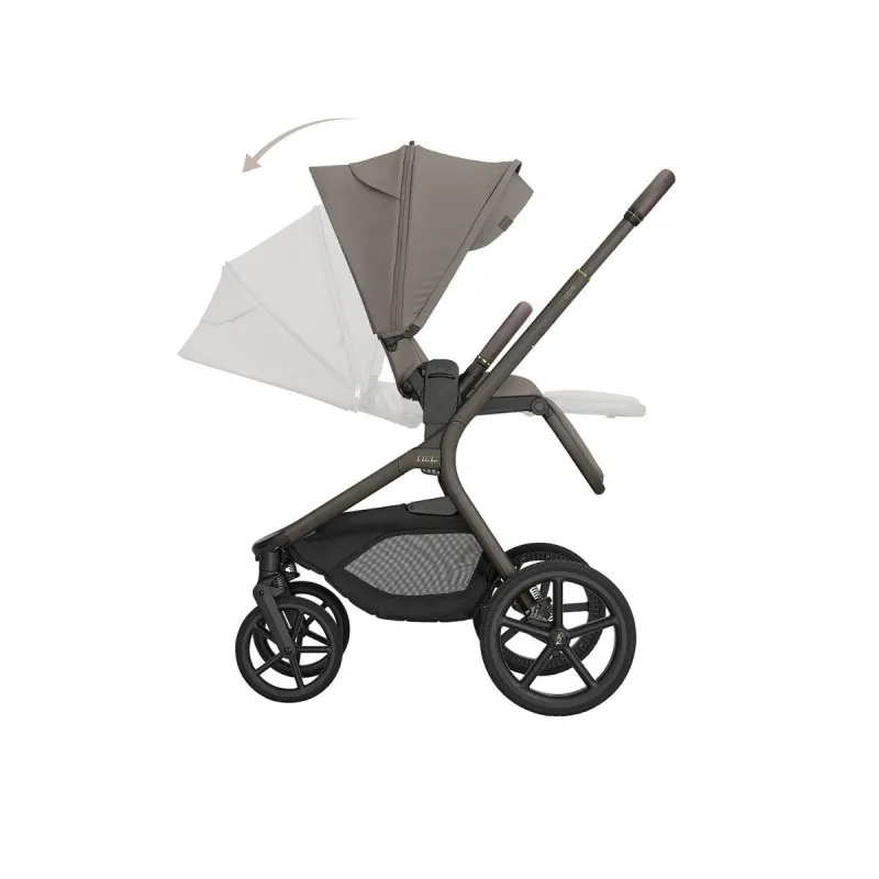 KIKKA BOO KOLICA GOYA 3U1 MOCCA I SJEDALICA I-CLASS I-SIZE NOIR 