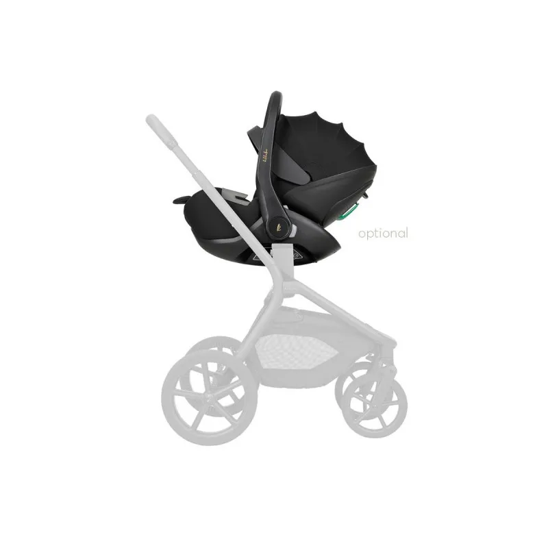 KIKKA BOO KOLICA GOYA 3U1 MOCCA I SJEDALICA I-CLASS I-SIZE NOIR 