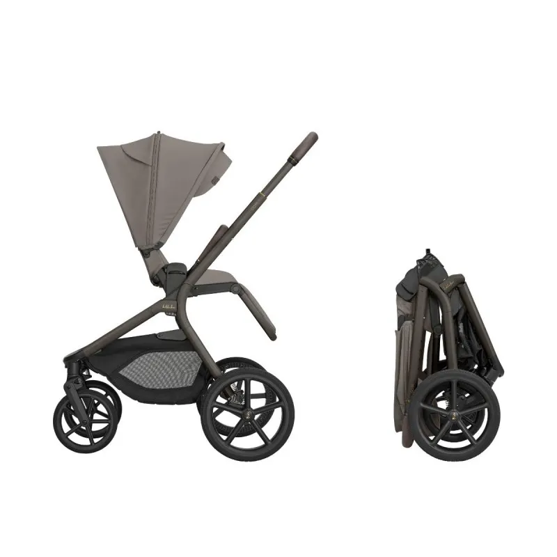 KIKKA BOO KOLICA GOYA 3U1 MOCCA I SJEDALICA I-CLASS I-SIZE NOIR 