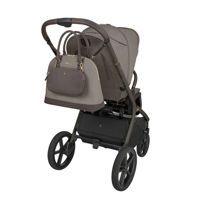 KIKKA BOO KOLICA GOYA 3U1 MOCCA I SJEDALICA I-CLASS I-SIZE NOIR 