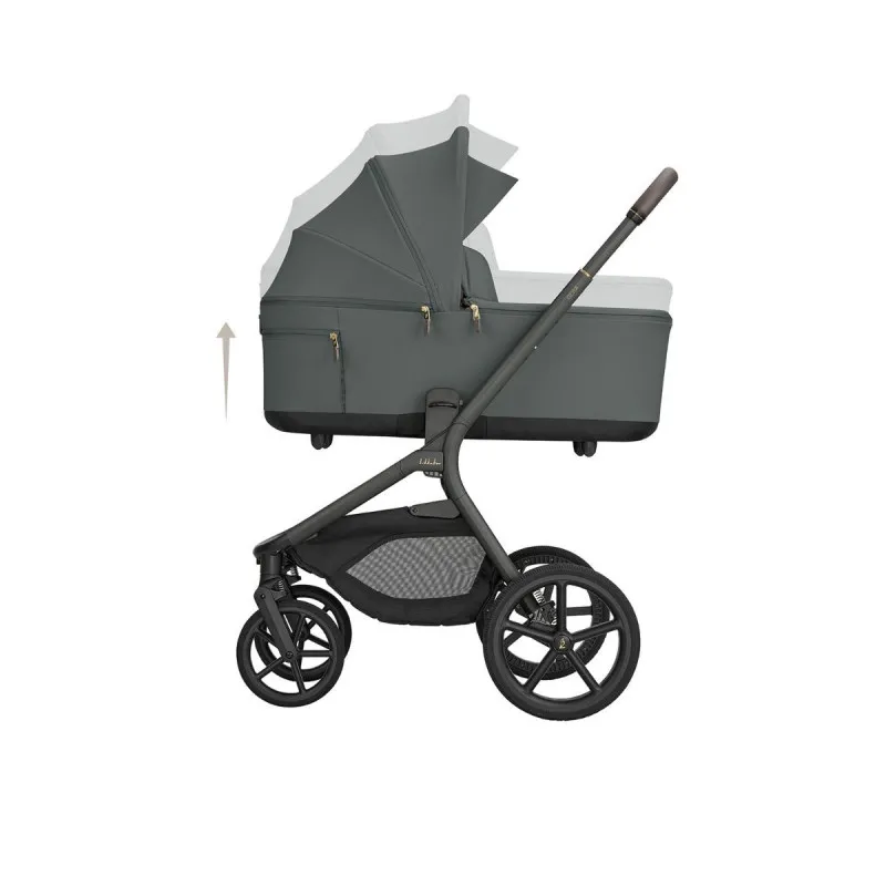 KIKKA BOO KOLICA GOYA 3U1 PLATINUM OLIVE I SJEDALICA I-CLASS I-SIZE NOIR 