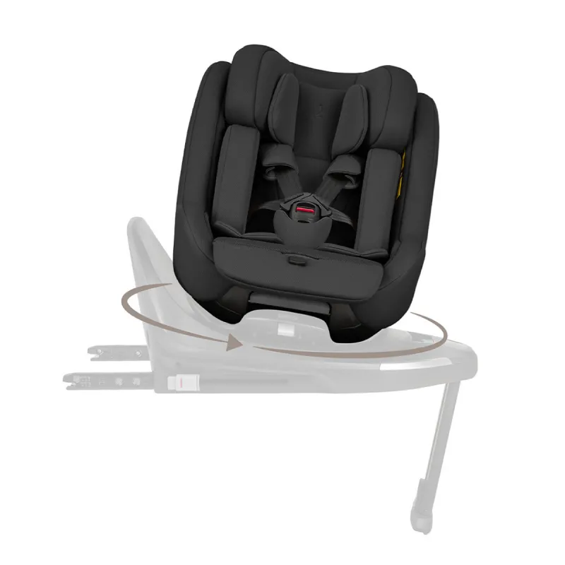 KIKKA BOO AUTOSJEDALICA I-CLASS PLUS I-SIZE NOIR 31002110001 + ROTIRAJUCA ISOFIX BAZA I-CLASS 360