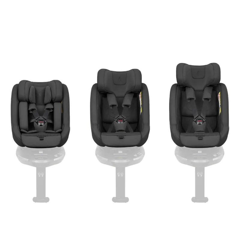 KIKKA BOO AUTOSJEDALICA I-CLASS PLUS I-SIZE NOIR 31002110001 + ROTIRAJUCA ISOFIX BAZA I-CLASS 360